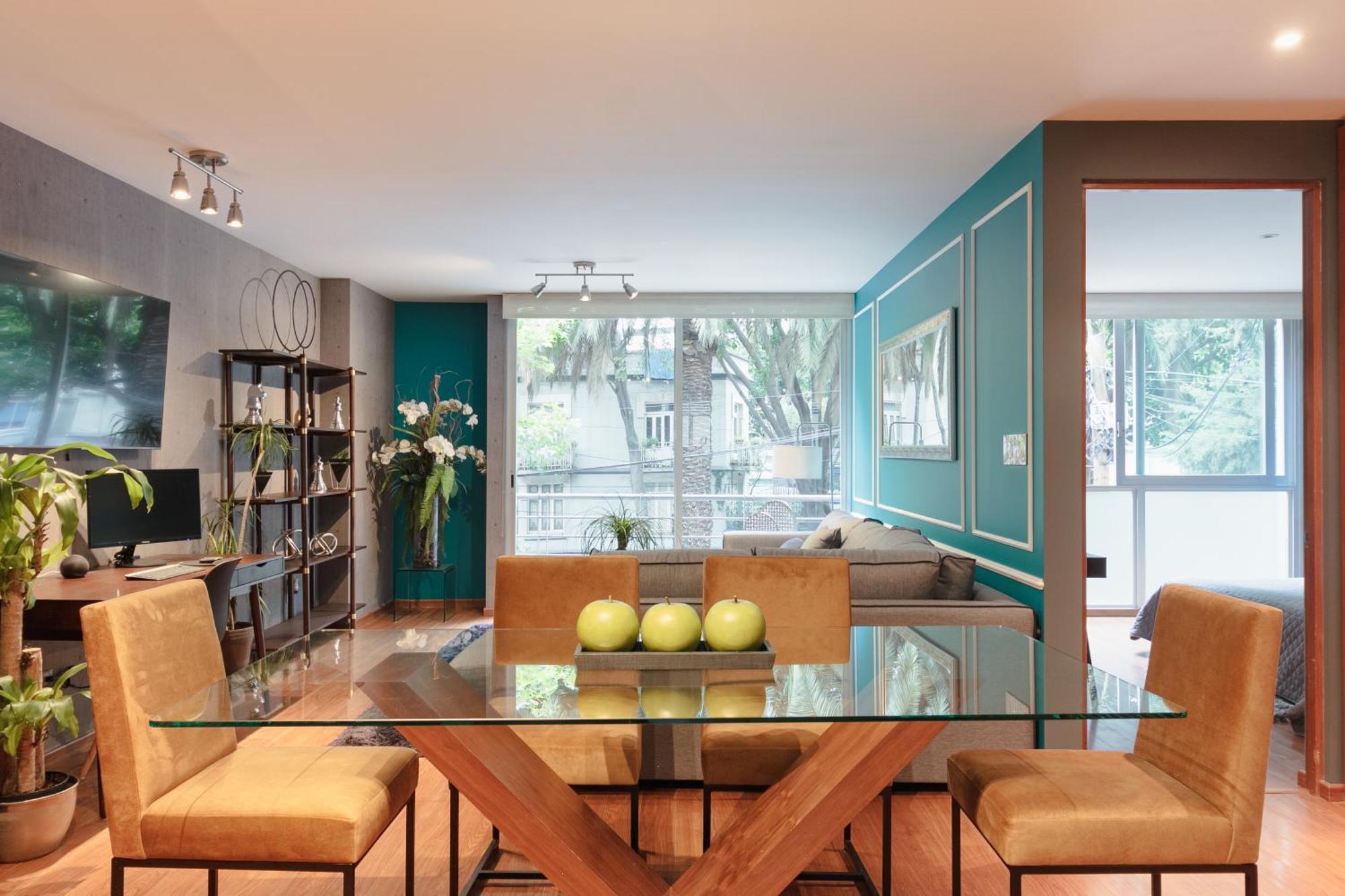 Appartement 4 High-end With A Private Rooftop In Exclusive Roma Norte For Up To 22 Guests Mexico-stad