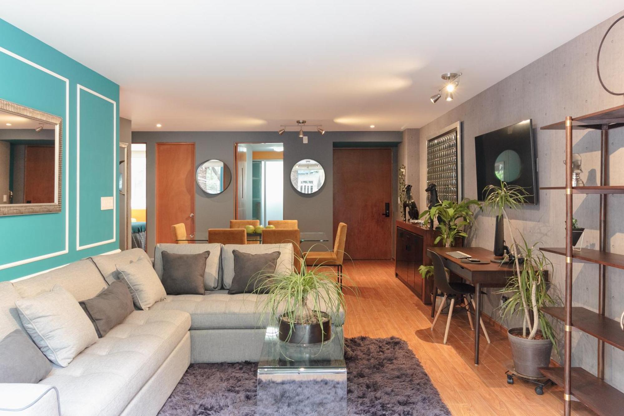 4 High-end With A Private Rooftop In Exclusive Roma Norte For Up To 22 Guests Mexico-stad